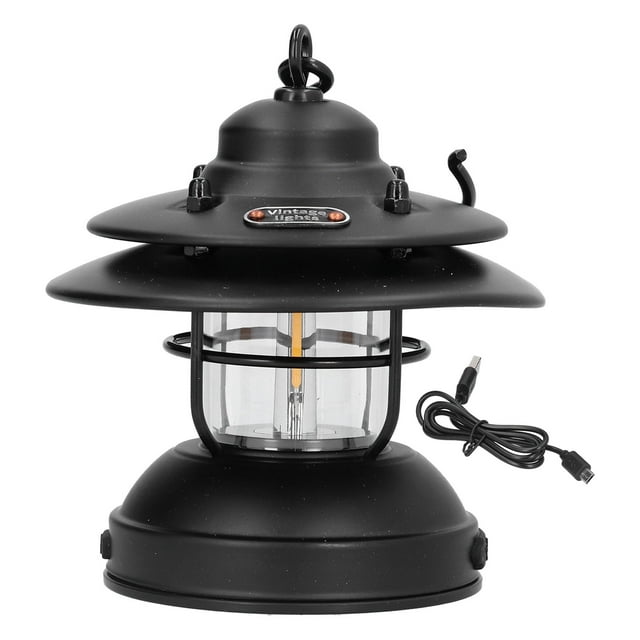 Camping Lantern,Camping Lantern Retro Design Portable Tent Light Tent Lamp Seamless Integration