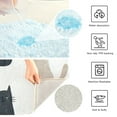 thumbnail image 3 of Yayeee Bath Rug for Bathroom Floor Non Slip Rectangle Fluffy Soft Absorbent Mat, 16"x24", Cute Cartoon Cats, 3 of 7