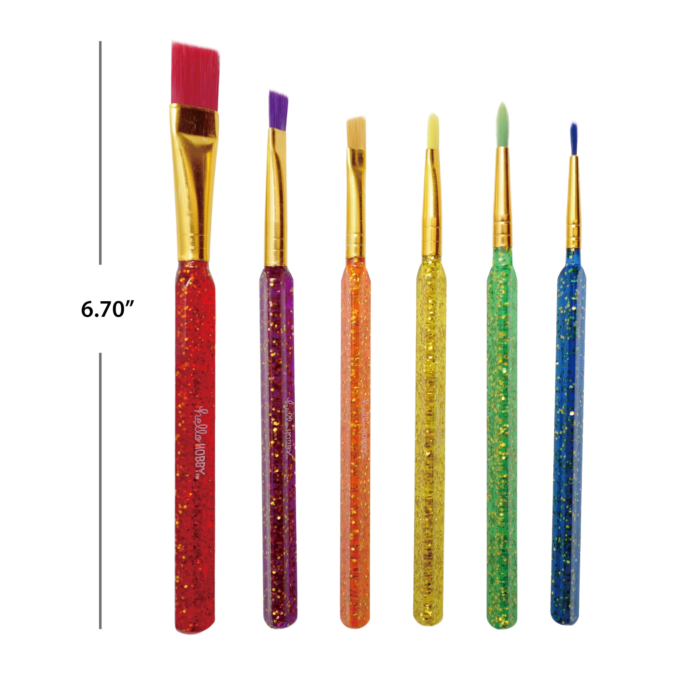 Triangular Paintbrushes, Assorted Sizes - Set of 6 - #14532 – Faber-Castell  USA