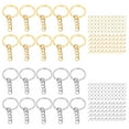 thumbnail image 1 of Split Keychain Rings, Letters Pendant Rings Durable Iron  For Car Key Chains, 1 of 8