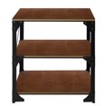thumbnail image 2 of Vintage Industrial Antique Bronze Home Office Wood Desk, 2 of 7