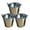 Bucket*3pcs, variant on 3Pcs Small Metal Buckets with Handle,Mini Buckets,Mini Pail Tin,Iron Bucket for Ice,Galvanized Pail Container,Vintage Metal Flower Planters Pails for Weddings Birthdays,Home Bar Decor