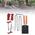 thumbnail image 1 of Hand Rope Chain Saw, Impact Resistant Portable Ergonomic Handle Efficient Folding Chainsaw Labor Saving  for Hiking, 1 of 7