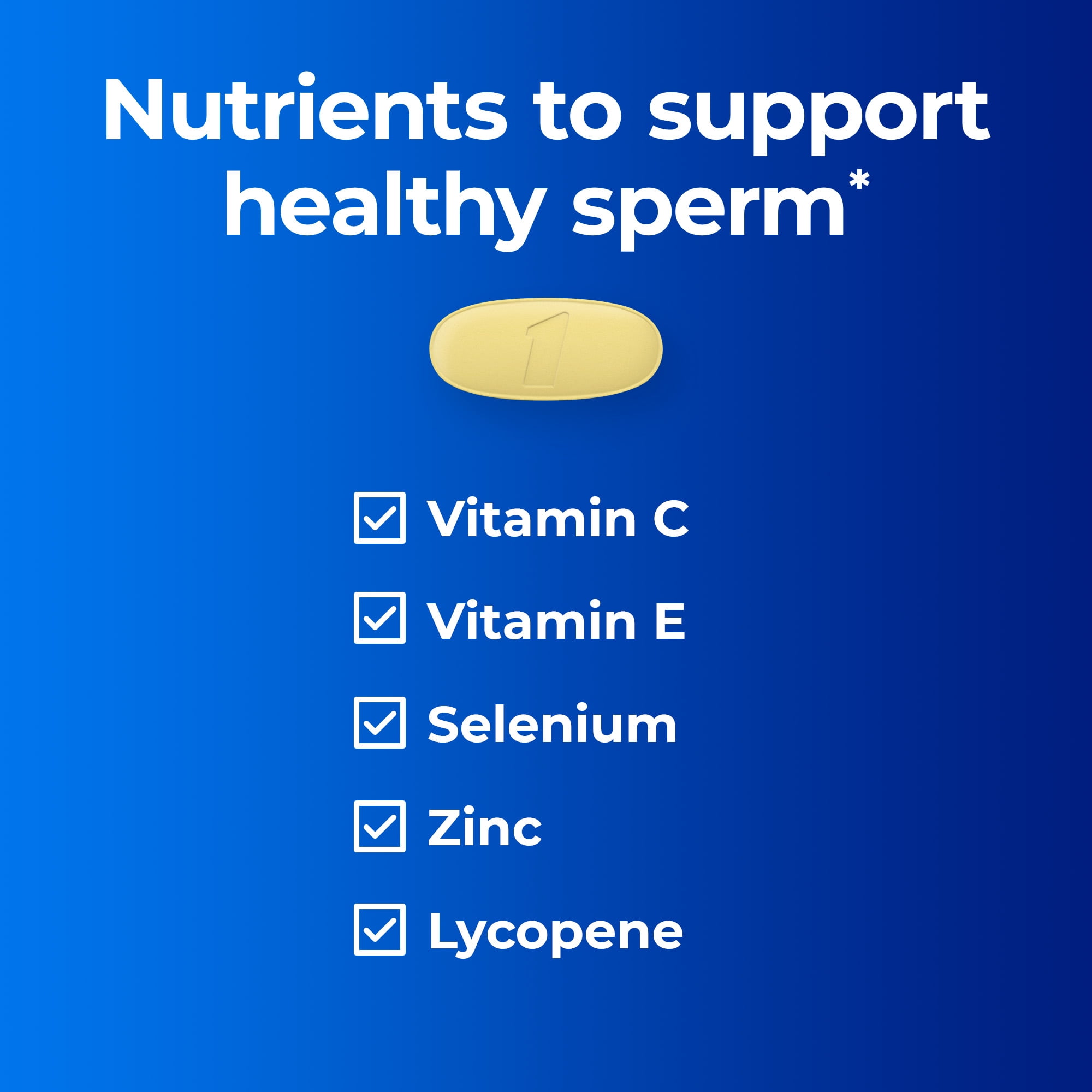 ONE A DAY Men's Pre-Conception Health Tablets 30ct.