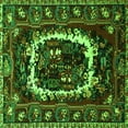 thumbnail image 1 of Ahgly Company Indoor Square Persian Green Traditional Area Rugs, 5' Square, 1 of 1
