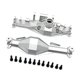 thumbnail image 1 of Cubierta del eje de la carcasa del eje 1/12, fácil de instalar, accesorio de bricolaje mejorado, repuesto profesional de piezas RC para H12Y Hobby Car trasero argent, 1 of 10
