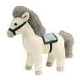 thumbnail image 4 of Hearth & Gear Cheval en Peluche Réaliste avec Doux pour Enfants et Adultes Collectionnable, 4 of 5