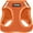 Orange (Matching Trim), variant on Voyager Step-In Air Mesh Dog Harness by Best Pet Supplies