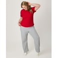 thumbnail image 4 of Hanes EcoSmart Women's Fleece Sweatpants with Open Bottom Legs, 30.5", 4 of 10
