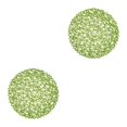 thumbnail image 2 of Moyic 6pcs / set Tapete de comedor de papel simple y de moda - Verde ecológico y bajo en carbono de 38 cm 38cm verde 2Conjunto, 2 of 6