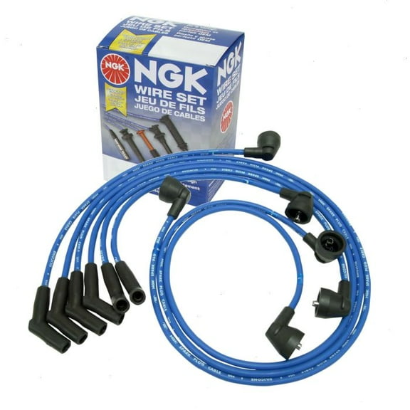 NGK Spark Plug Wire Set compatible with Ford Mustang 3.8L V6 1999-2000