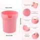 thumbnail image 2 of Fundas de Silicona para Vasos de 40 , Fundas para Vasos de Color Rosa, Accesorios para Vasos, Paquete de 2, 2 of 9