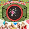thumbnail image 3 of Outdoor Trampolines 8ft 10ft 12ft 14ft 15ft,Exercise Trampolines with Enclosure Net and Ladder,Recreational Anti-Rust Trampolines for Kids and Adults, 3 of 9