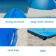 thumbnail image 4 of iCorer Pop Up automático instantáneo portátil al aire libre Quick Cabana Beach Tent Sun Shelter, azul, 4 of 5