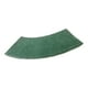 thumbnail image 3 of Alfombra de baño, alfombra de baño curva, alfombra para pies en forma de abanico, alfombra de baño suave y lavable antideslizante, Verde, 3 of 9
