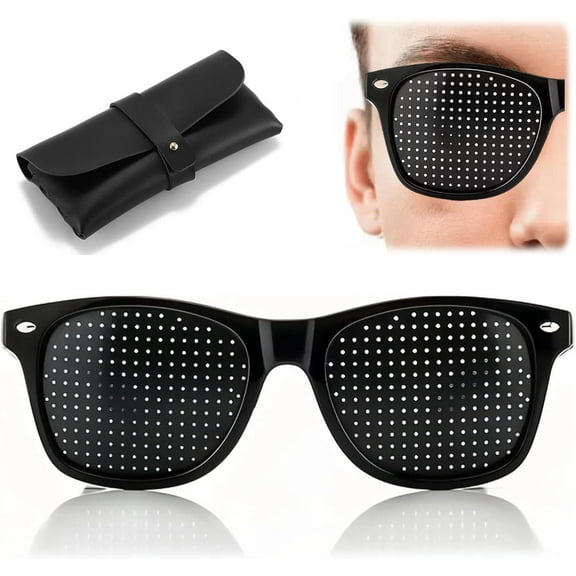 2025 New Correction Glasses Upgrade Correction Glasses Pinhole Lightweight Frame Helps Eye Exercise