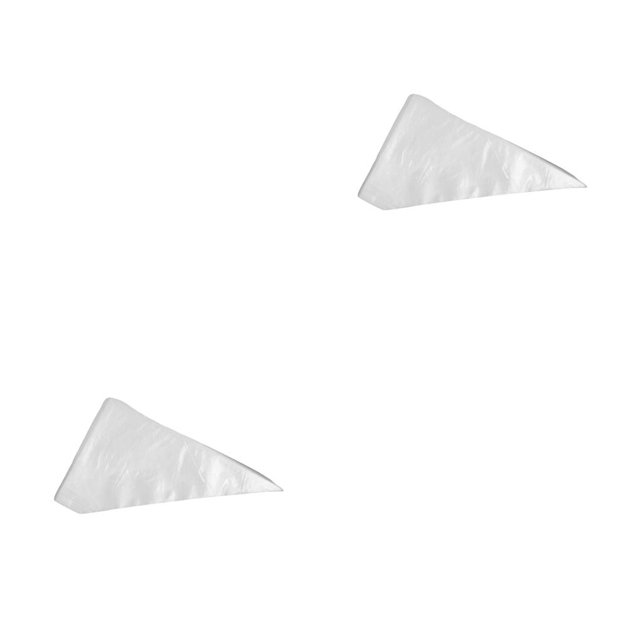 Inteprter 100 piezas de bolsas de tuberías para decoración de pasteles, bolsa de pastelería, galleta de glaseado Type2 NO2
