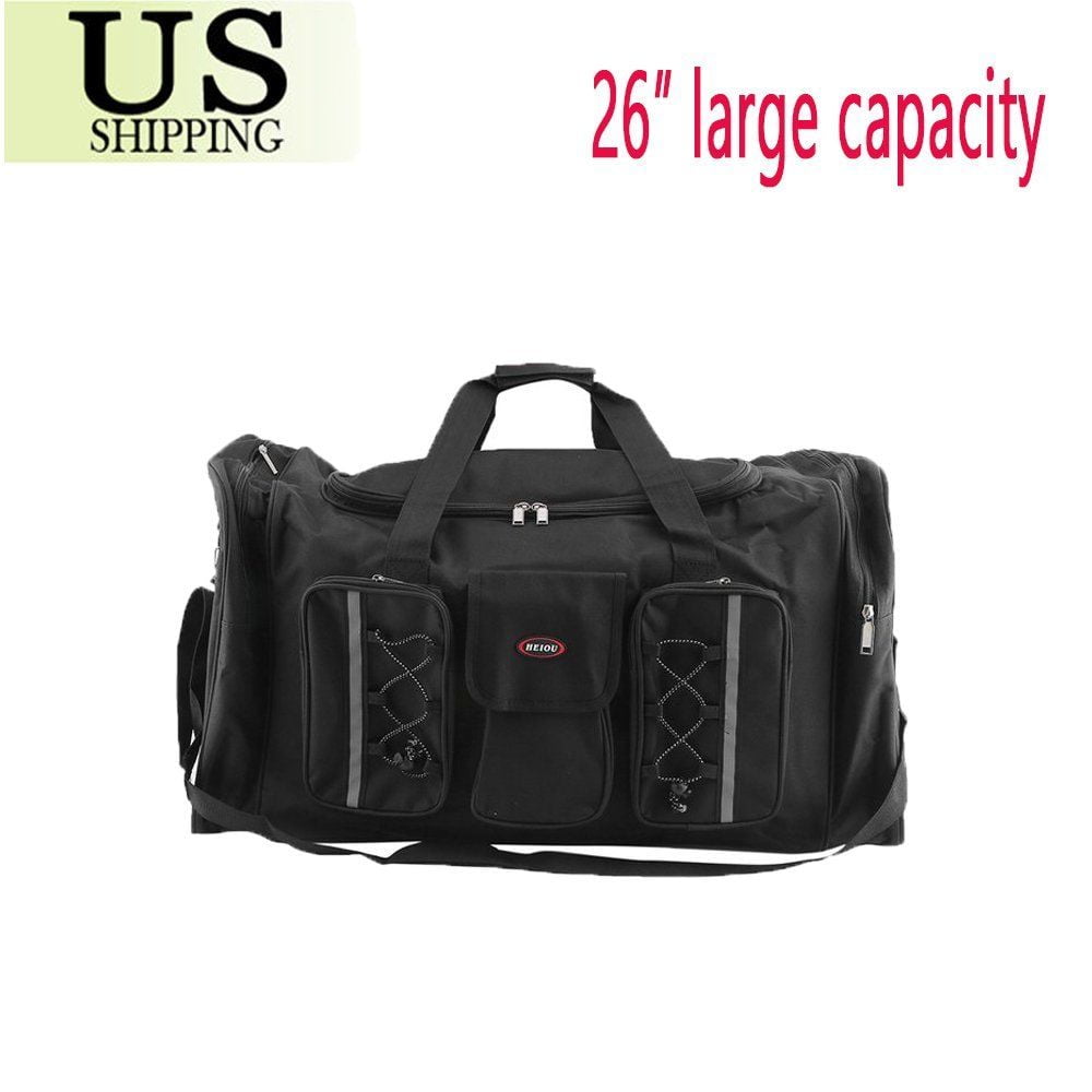 Waterproof Duffel Bag Tote Travel Gym Sport Bag Carry Shoulder Large Capacity by