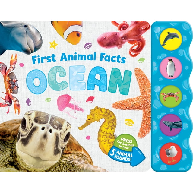 Libro WILCO Primeros datos de animales: sonidos del océano con botones