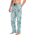 thumbnail image 5 of GZHJMY Wildflowers Floral Pajama Pants, Mens Lounge Pants Super Soft Men Pajama Bottoms, Small, Christmas New Year Birthday Father's Day Gifts, Small, 5 of 7