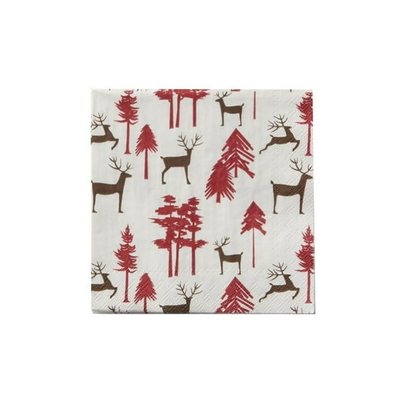 Tableau Beverage Napkins Printed in Germany, 10-inch Length