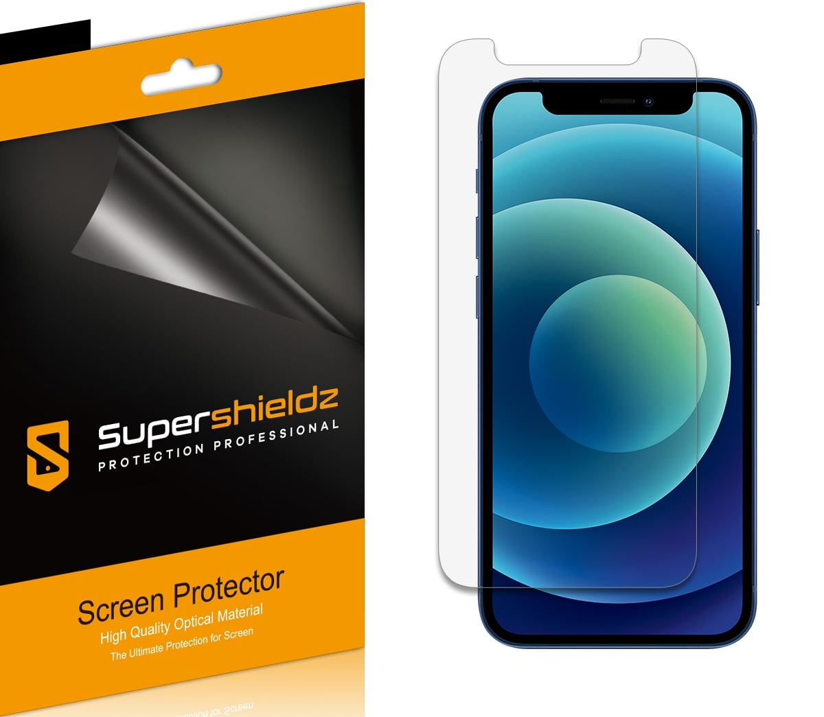 9H HD Vidrio Templado Film IPhone 12 Mini 5.4 pulgadas 10D protector de pantalla 2-pack