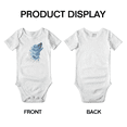 thumbnail image 3 of Wolf in the forest Funny Baby Bodysuits Short Sleeve, 3 of 5