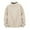 Beige, variant on REDARER Girls Hooded Sweatshirt High Neck Winter Pullover Soft Cozy Warm Kids Top Cold Weather Wear,Size:9-10 Years