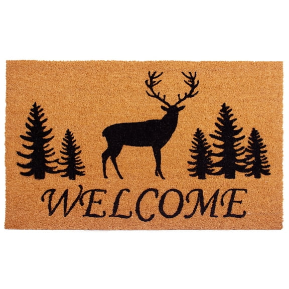 Calloway Mills Elk Forest Welcome Outdoor Doormat 17" x 29"