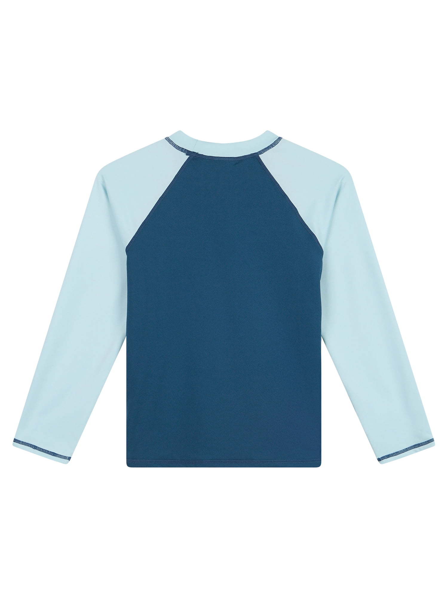 Reebok Boys Long Sleeve Rashguard with UPF 50+ Protection, Sizes 4-18