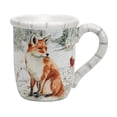 thumbnail image 4 of Certified International Set of 4 Forest Animals Christmas Mugs 5.5", 4 of 5