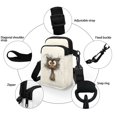 thumbnail image 5 of HELLHERO Polyester Crossbody Bags with Zipper Closed Cross Body Purse for Outdoor Holiday Travel(Cat Pattern), 5 of 7