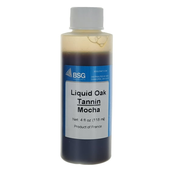MOCHA LIQUID OAK TANNIN 4oz for Award Winning Wines