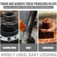 thumbnail image 4 of 50ml 243 Thread Lock Blue Bolt Stud Fast Fix Screw Nut Compound Glue, 4 of 8