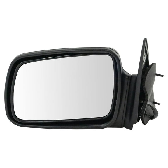 TRQ Power Door Mirror Smooth Black Left LH Driver Side for 96-98 Grand Cherokee MRA07014