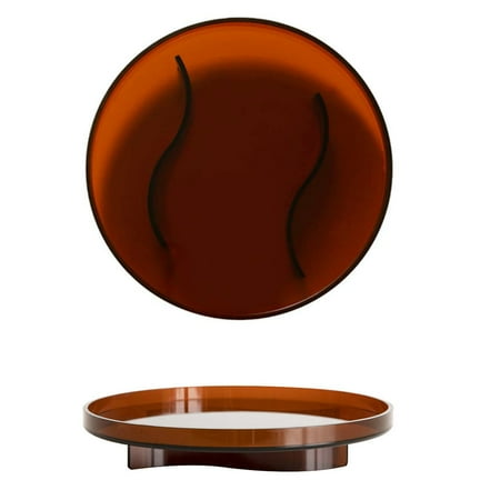 

Living Room Household Acrylic Round Tray Water Cup Teacup Storage Nordic Style Ins