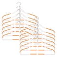 thumbnail image 5 of 12*Clothes Hanger Big Sale! 12 Pack Slim Plastic Clothes Hangers with Rubberized Non Slip Grip Saving and Hangers for Your Wardrobe Storage Case Clearance!, 5 of 6