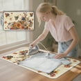 thumbnail image 3 of ZIATUBLES Colorful Flower Butterfly Print Ironing Blanket, Portable Lightweight Travel Ironing Board for Clothes, Heat Resistant Foldable Ironing Mat Pad Fits Small Space Easy to Store, 31.5" x 19.6", 3 of 7