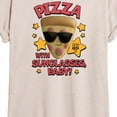 thumbnail image 3 of Toy Story 5 - Pizza Toy With Sunglasses - Juniors Oversized Graphic T-Shirt, 3 of 5