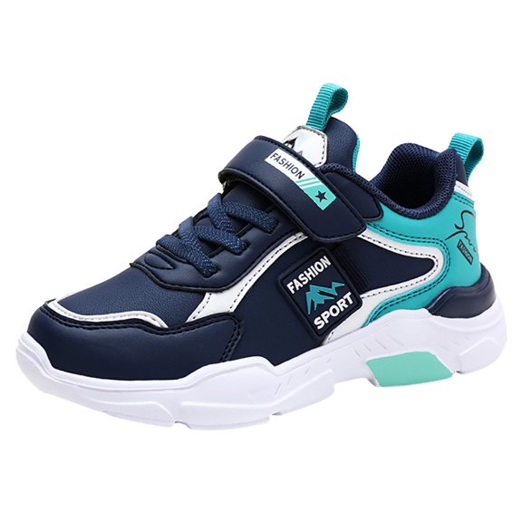 Fjofpr Shoes for Girls Soccer Shoes for Kids Sneakers for Boys Fashion Children's Mesh Breathable Lightweight Comfortable Outdoor Casual Shoes