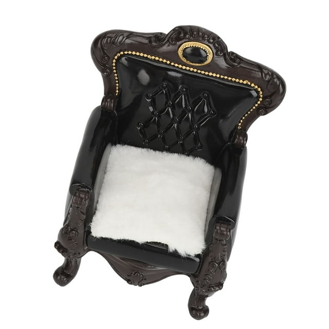Jewelry Display Chair Velvet Resin Sofa For Rings Necklace