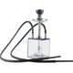 thumbnail image 2 of Kit De Cachimba Acrílica, Cachimba De Tubo Doble Acrílica Cuadrada Portátil Con Luz Led Y Cuenco De Cachimba De Silicona, Accesorios Para Cachimba Yuarrent HA036236-00, 2 of 6