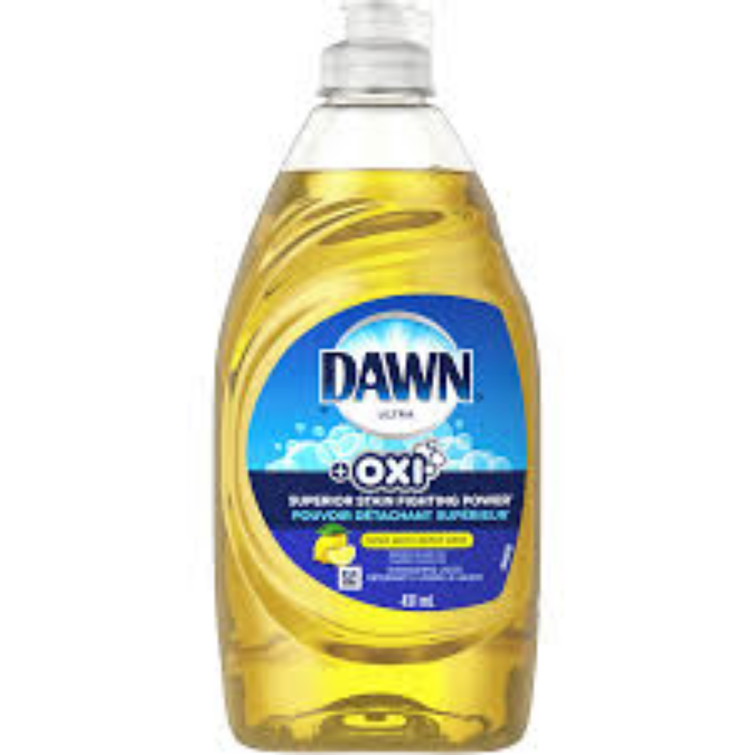 Dawn Ultra + Oxi Lemon Dish Liquid 14.5 oz × 2 Pack – 3× Grease‑Cutting Power & Superior Oxi‑Boost
