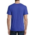 thumbnail image 6 of Hanes Men's and Big Men's Triblend Short Sleeve Tee, Up To Size 3XL, 6 of 6