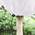 thumbnail image 3 of 3 Pack Winter Drawstring Plant Covers, Warm Plant Protection Bags, Antifreeze Cloth Cover Protect Potted Fruit Tree Plants From Freezing, White, 1m*1.5m, 3 of 5