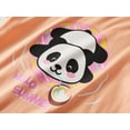thumbnail image 5 of Beezizac Cute Panda & Donut Pajama Set for Girls Cotton Blend Short Sleeve Summer Outfit Nighty Size 16, 5 of 7