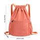 thumbnail image 3 of Mochila de viaje para hombre y mujer Bolsa de fútbol con cordón Gran capacidad Mochila deportiva para ciclismo y montañismo Bolsillo con cremallera, 3 of 5