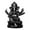 Black 4.7x4.2x6cm, variant on CoudarTitie Lord Ganesha Statue Resin Buddha Sculpture for Living Room Gifts Centerpiece Black 4.7x4.2x6cm