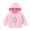 Pink, variant on TAGOLD Kids Coats Winter Kids Hoodies Boys Girls Hoody Children Dino Cartoon Pullover Outerwear