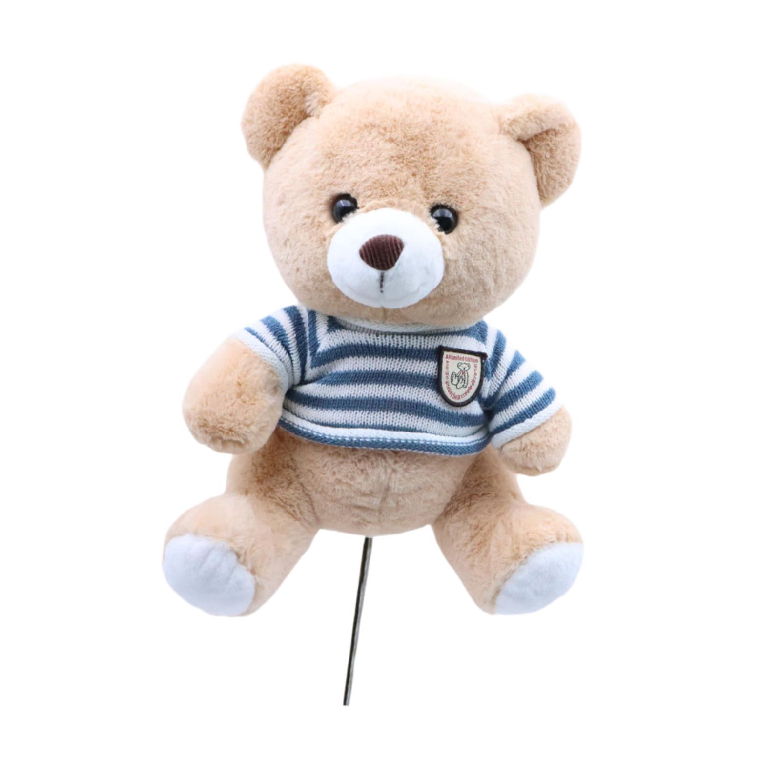 funtasica Bear Golf Wood Headcover, Golfer Gift, Stylish Protection for Your Club, for Women Plush Funny Club Head Cover,Golf Accessory Driver